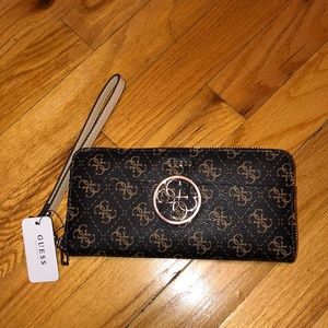 GUESS brown wallet